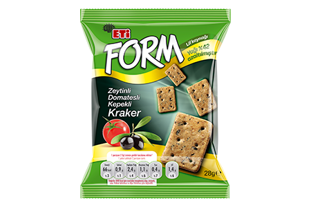 Eti Bran Cracker with Olive & Tomato