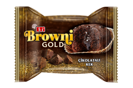 Eti Browni Chocolate Cake with Chocolate Cake