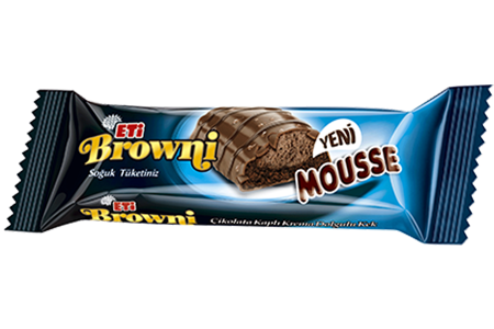 Eti Browni Mousse Chocolate Coated Cream Filled Cake