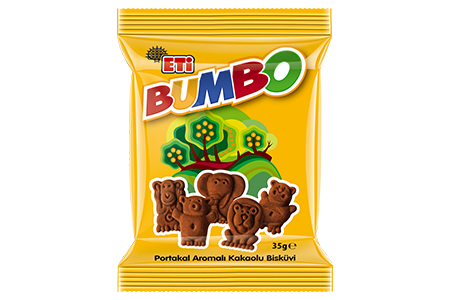 Eti Bumbo Cocoa Biscuit with Orange Flavoured