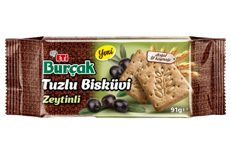 Eti Burçak Salty Biscuits with Olive
