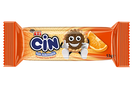 Eti Cin Orange Gel Biscuit Bite 53gr