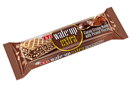 Eti Cocoa Cream Wafer with Peanut Pieces