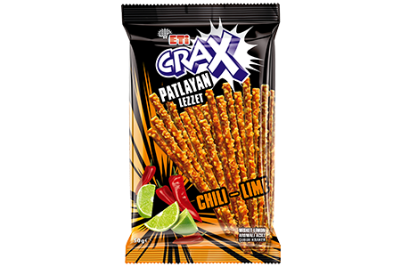 Eti Crax Flavor Bomb Chili Lime Stick Craker