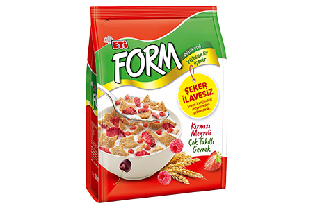 Form Multi Grained Cereal with Fruits 