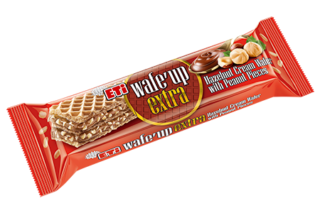 Eti Hazelnut Cream Wafer with Peanut Pieces