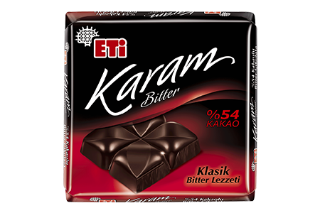 Eti Karam Bitter Chocolate with 54% Cocoa