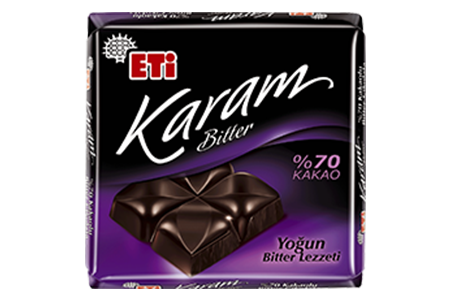 Eti Karam Bitter Chocolate with 70% Cocoa