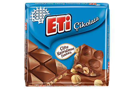 Eti Milk Chocolate with Double Roasted Hazelnut