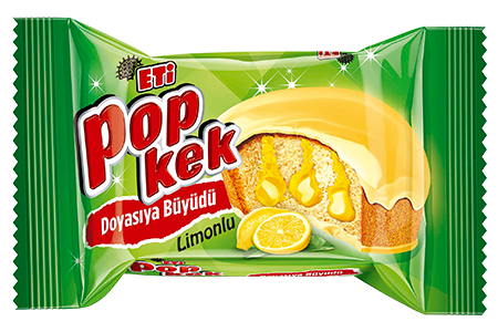 Eti Popkek with Lemon Cake