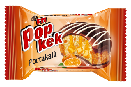 Eti Popkek with Orange Small Kek