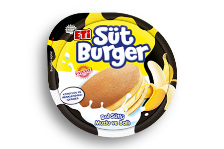 Eti Süt Burger with Banana