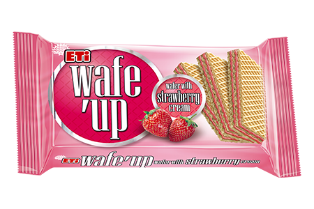 Eti Wafer with Strawberry Cream