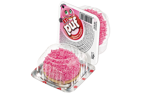 Eti Marshmallow Biscuit with Strawberry Flavoured Sprinkles