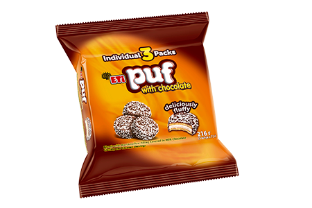 Puf with Chocolate