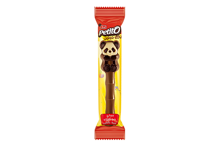 Eti Rich Milk Stick Chocolate decorated with White and Dark Chocolate