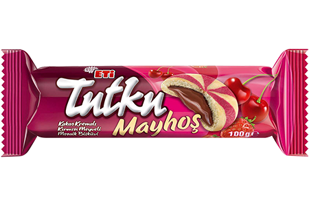 Tutku Mayhoş Red Fruits Flavoured Mosaic Biscuit Filled With Cocoa Cream