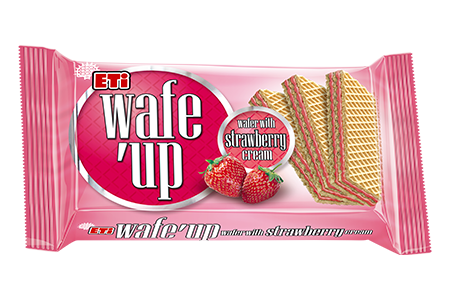 Wafer with Strawberry Cream