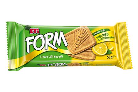 Bran Biscuit with Lemon Fibre