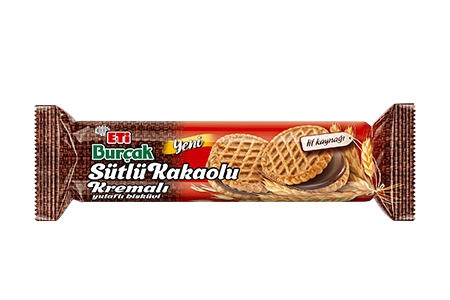 Burçak Oat Biscuit<br /> with Milk and <br />Cocoa Cream