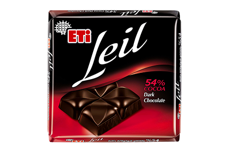 54% Dark Chocolate <br /> with Cocoa