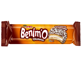 Benim’0 Bite Size Chocolate<br /> Coated Marshmallow <br />and Coconut Biscuit