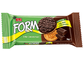Form Chocolate Covered Biscuits With Fibre  