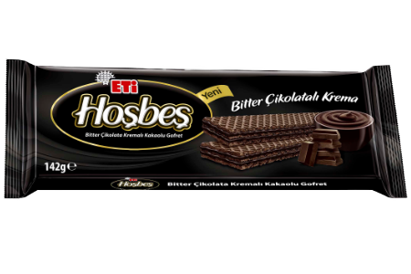 Hoşbeş Wafer with<br /> Bitter Chocolate Cream
