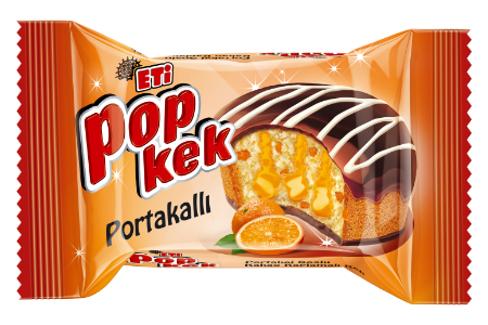 Popkek with Orange