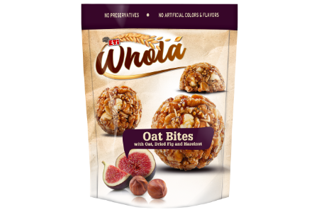 Eti Whola Oat Bites with Oat, Dried Fig and Hazelnut