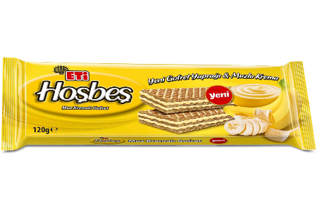 Hoşbeş Wafer with<br /> Banana Cream