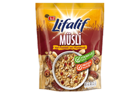 Lifalif Muesli with Peanut and Dates
