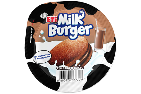 ETi Milk Burger<br /> Milk and Cocoa